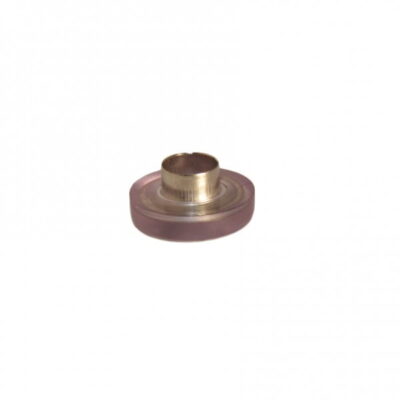 Sapata Ilhós 18 mm PVC de alta durabilidade para tubos redondos. Garanta o ajuste perfeito e proteção total para o piso com a qualidade Fermaplast. Ideal para cadeiras e móveis tubulares. Confira!