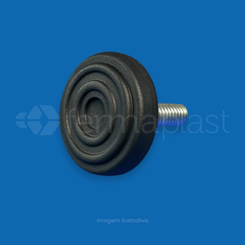 Nivelador 30 x M8 x 32 mm de alta resistência para ajuste de altura em móveis e equipamentos. Base de 30 mm e rosca M8 para estabilidade total. Qualidade Fermaplast. Confira!