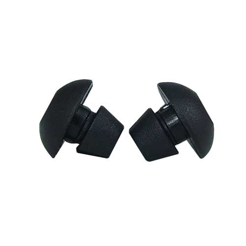Pezinho Tipo Chupeta 14x13 mm Furo 6 Mm Pvc Mole / Medio