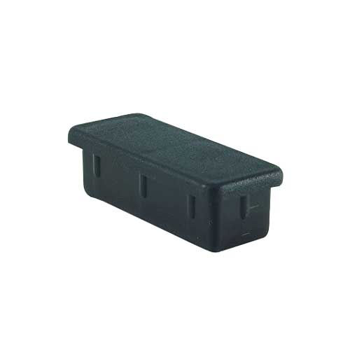 Ponteira 20x50mm Interna Reta de alta resistência para tubos retangulares. Acabamento impecável e proteção contra corrosão com a qualidade Fermaplast. Confira agora!