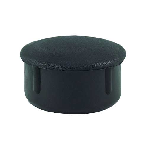 Ponteira 2" Interna Abaulada de alta resistência para tubos redondos. O acabamento curvo ideal para grandes estruturas, garantindo design e segurança com a qualidade Fermaplast. Confira!