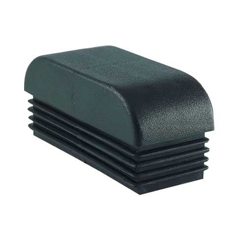 Ponteira Plástica 30x70 Mm Abaulada Garra Lateral