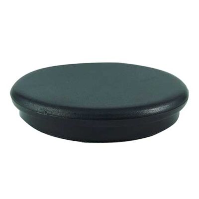 Ponteira 3" Interna Reta com Aba de alta resistência. O acabamento ideal para tubos redondos de 76,2 mm, garantindo vedação perfeita e proteção estrutural com qualidade Fermaplast. Confira!