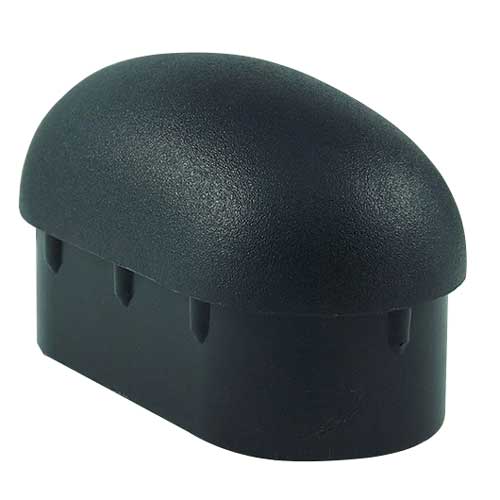 Ponteira Plástica 40x77 Mm Abaulada Oblonga