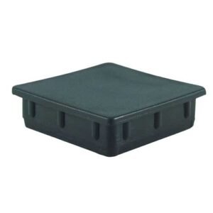 Ponteira 60x60mm Interna Reta de alta resistência para tubos quadrados. Acabamento perfeito e proteção contra corrosão com qualidade Fermaplast. Confira agora!