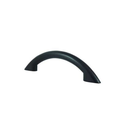 Puxador 96 mm Alça Curva de alta resistência e design ergonômico. O acabamento ideal para gavetas, armários e móveis de escritório com a qualidade e durabilidade Fermaplast. Confira!