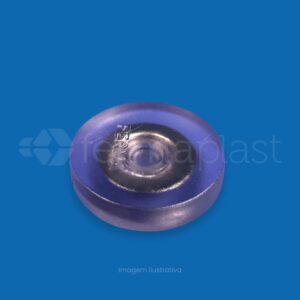 Sapata Ilhos 34 mm Pvc Transparente