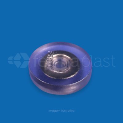 Sapata Ilhos 34 mm Pvc Transparente
