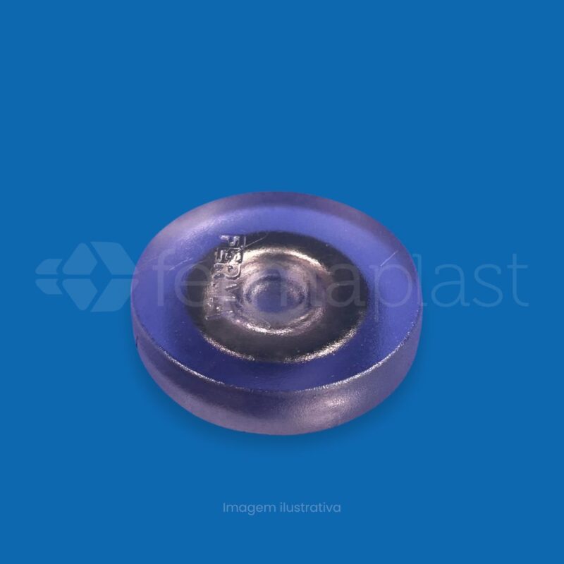 Sapata Ilhos 34 mm Pvc Transparente