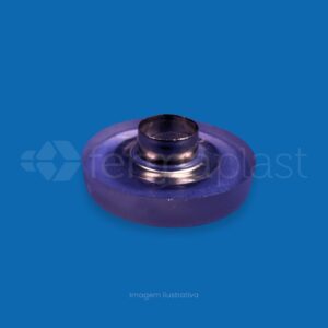 Sapata Ilhos 34 mm Pvc Transparente