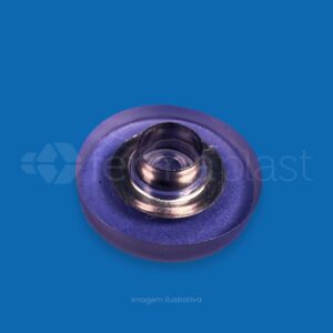 Sapata Ilhos 34 mm Pvc Transparente