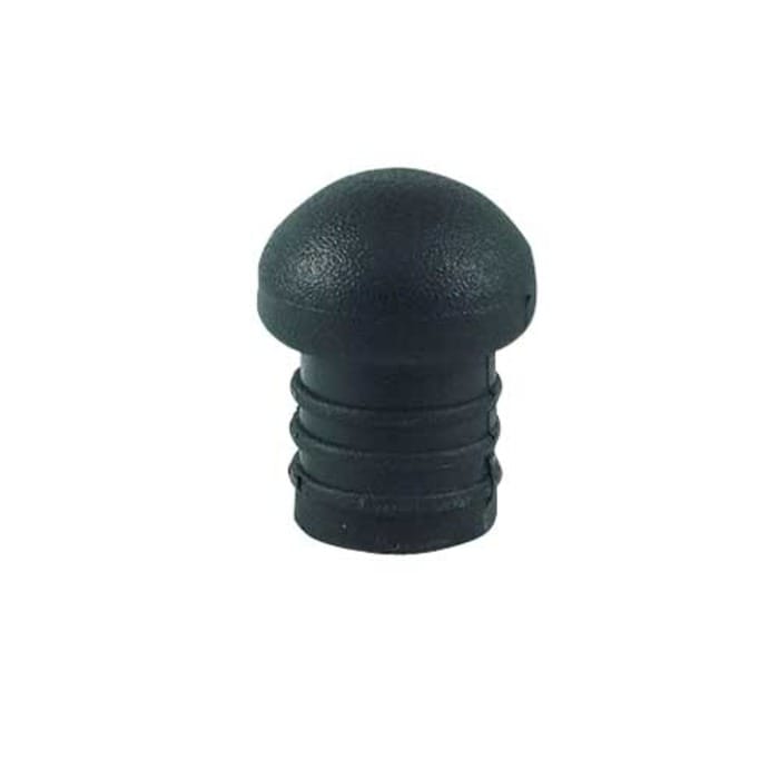 Ponteira 1 Interna Abaulada com garra lateral específica para tubos de alumínio. Acabamento arredondado e fixação sob medida com qualidade Fermaplast. Confira agora!