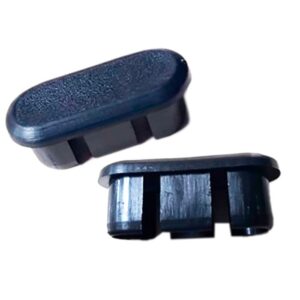 Ponteira 16x40 mm Interna Oblonga desenvolvida especialmente para perfis de alumínio. Acabamento impecável e ajuste preciso para tubos ovalados com qualidade Fermaplast. Confira!