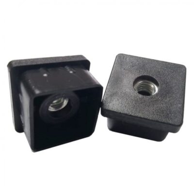 Ponteira Plástica 25x25 Mm Interna Reta Porca 1/4"