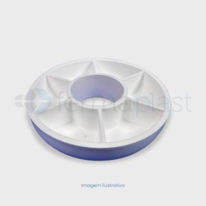 Para-choque Cama Hospitalar. 100 Mm Furo 1.1/2"
